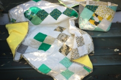 Baby Quilt, Bag and Changing Pad